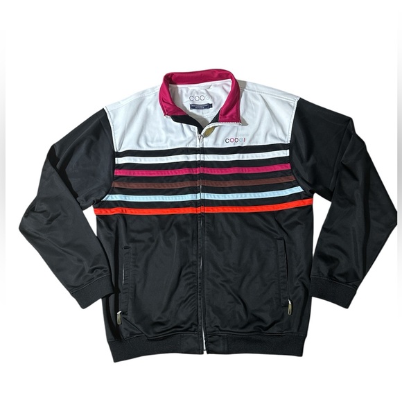 COOGI Other - COOGI Multicolor Striped track Jacket